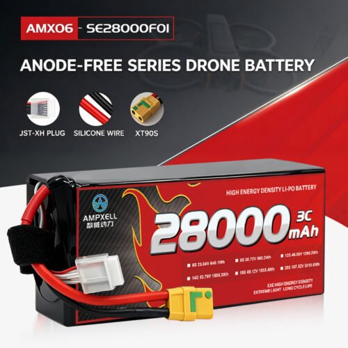 6S 23.04V 28000mAh 3C UAV Plant Protection Drone Battery