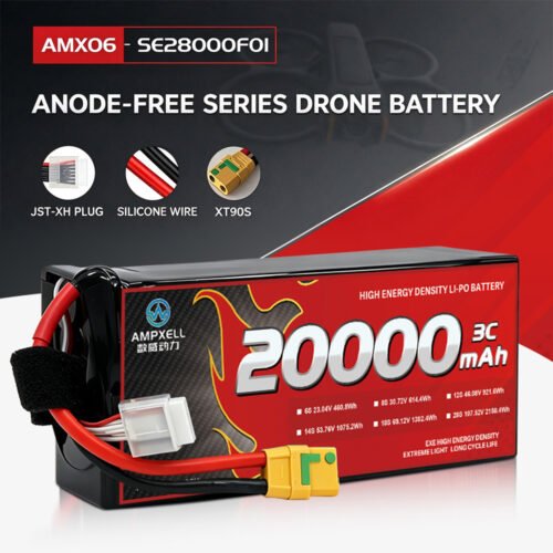 6S 23.04V 20000mAh 3C UAV Plant Protection Drone Battery