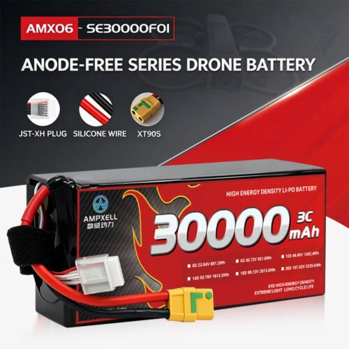 6S 22.2V 30000mAh 3C UAV Plant Protection Drone Battery